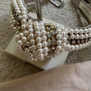 Jennifer Behr Pearl Embellished Headband